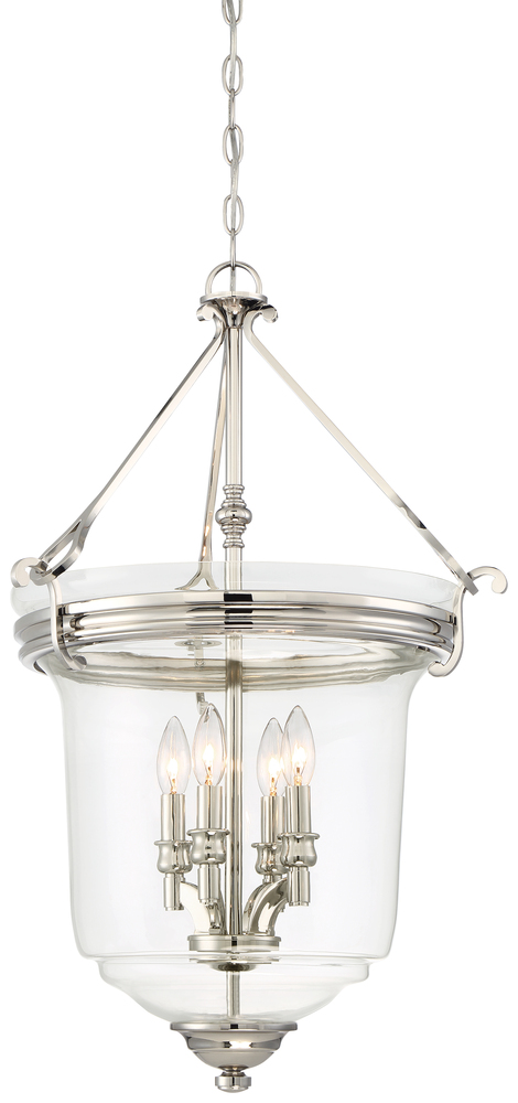 Audrey's Point - 4 Light Pendant(convertible To Semi Flush)