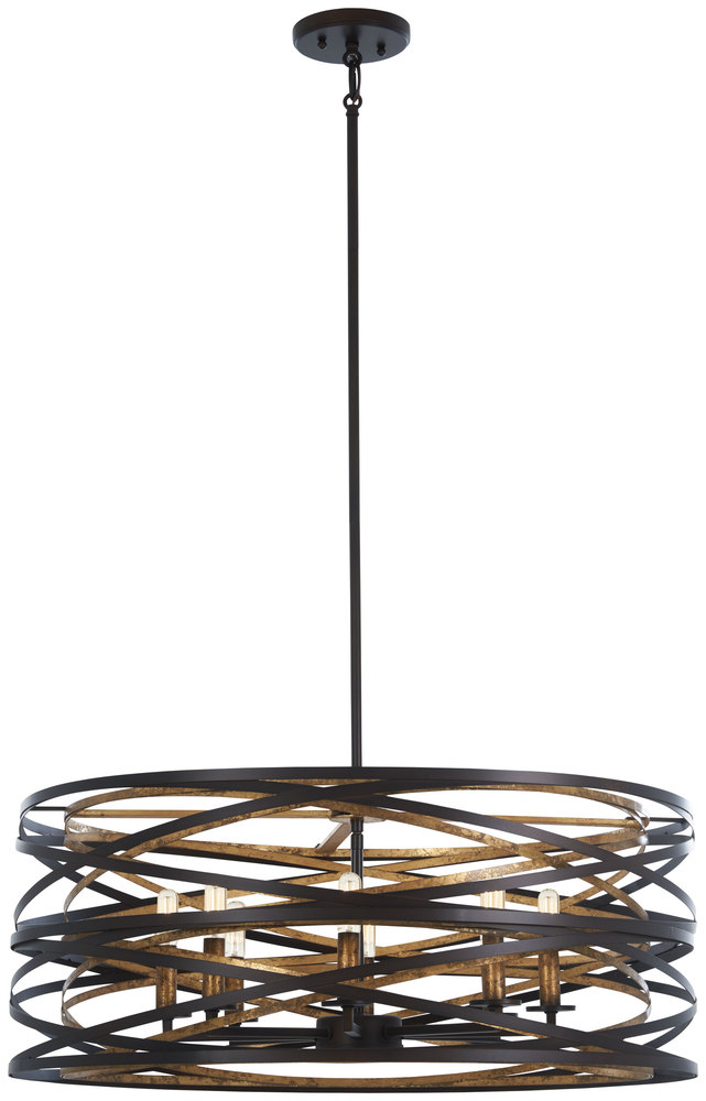 VORTIC FLOW - 8 LIGHT PENDANT