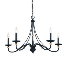 Minka-Lavery 1044-677 - 5 LIGHT CHANDELIER