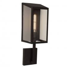 Artcraft AC8811BK - Sonesta Collection 1-Light Exterior Wall Light, Black