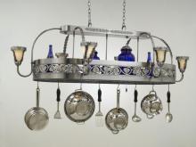 Hi-Lite MFG Co. H-87Y-D-BK01/B-COP MAR W/CI - POT RACK COLLECTION