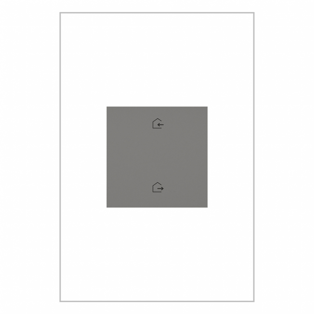 adorne Home/Away Wireless Smart Switch with Netatmo, Magnesium