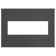 Legrand AWC3GBBN4 - adorne? Brushed Black Nickel Three-Gang Screwless Wall Plate