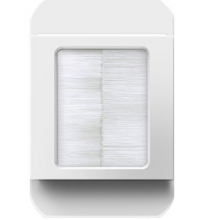 Legrand ACBRSTPW1 - adorne In-Wall Cable Access Port, White