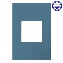 Legrand AWP1G2MY - adorne Mystic One-Gang-Plus Screwless Wall Plate with Microban