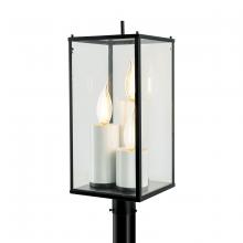 Norwell 1152-MB-CL - Back Bay Outdoor Post Lantern Light