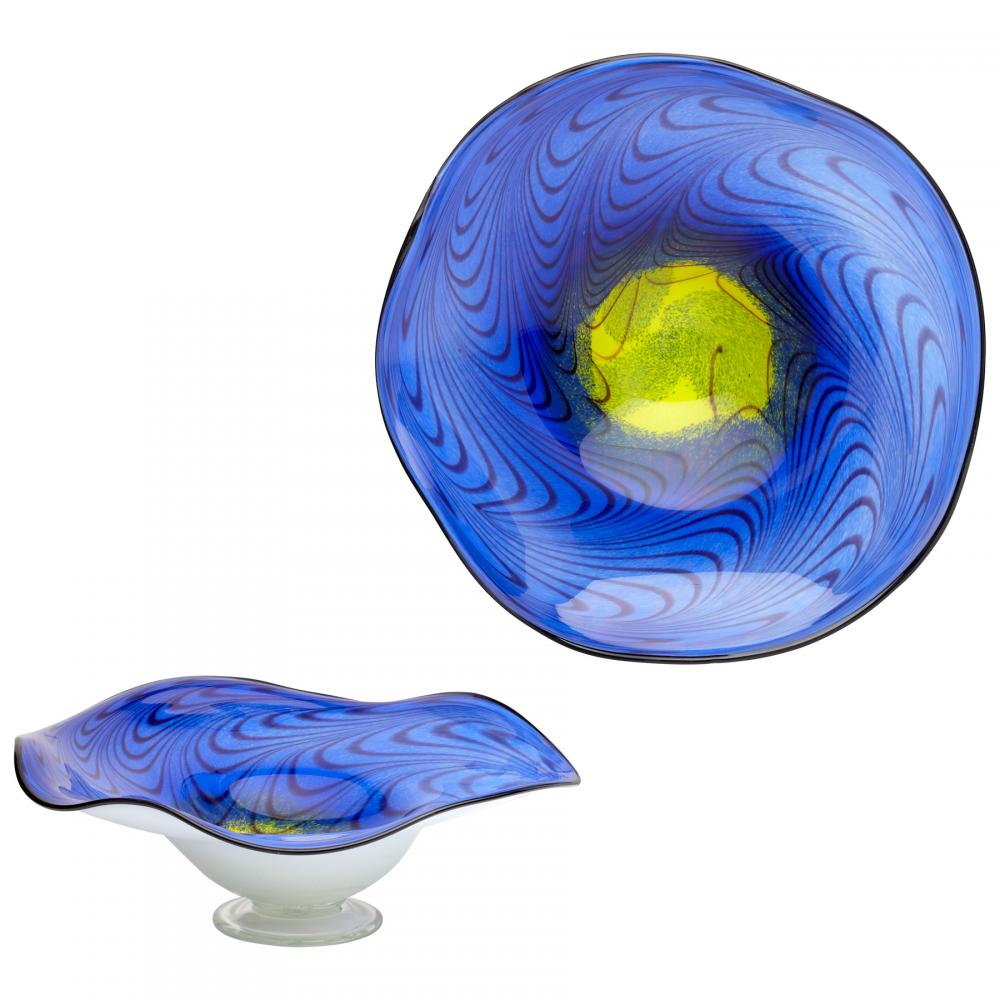 Large Art Glass Bowl-MD