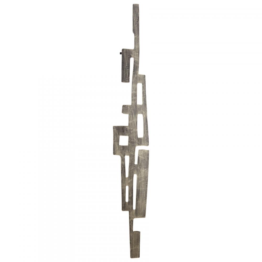 Samurai Tower Wall Decor Graphite - Large
