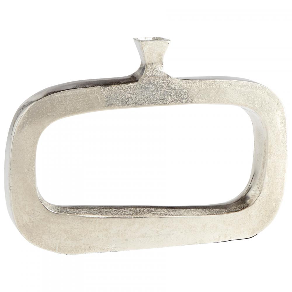 Kavala Vase Raw Nickel - Small