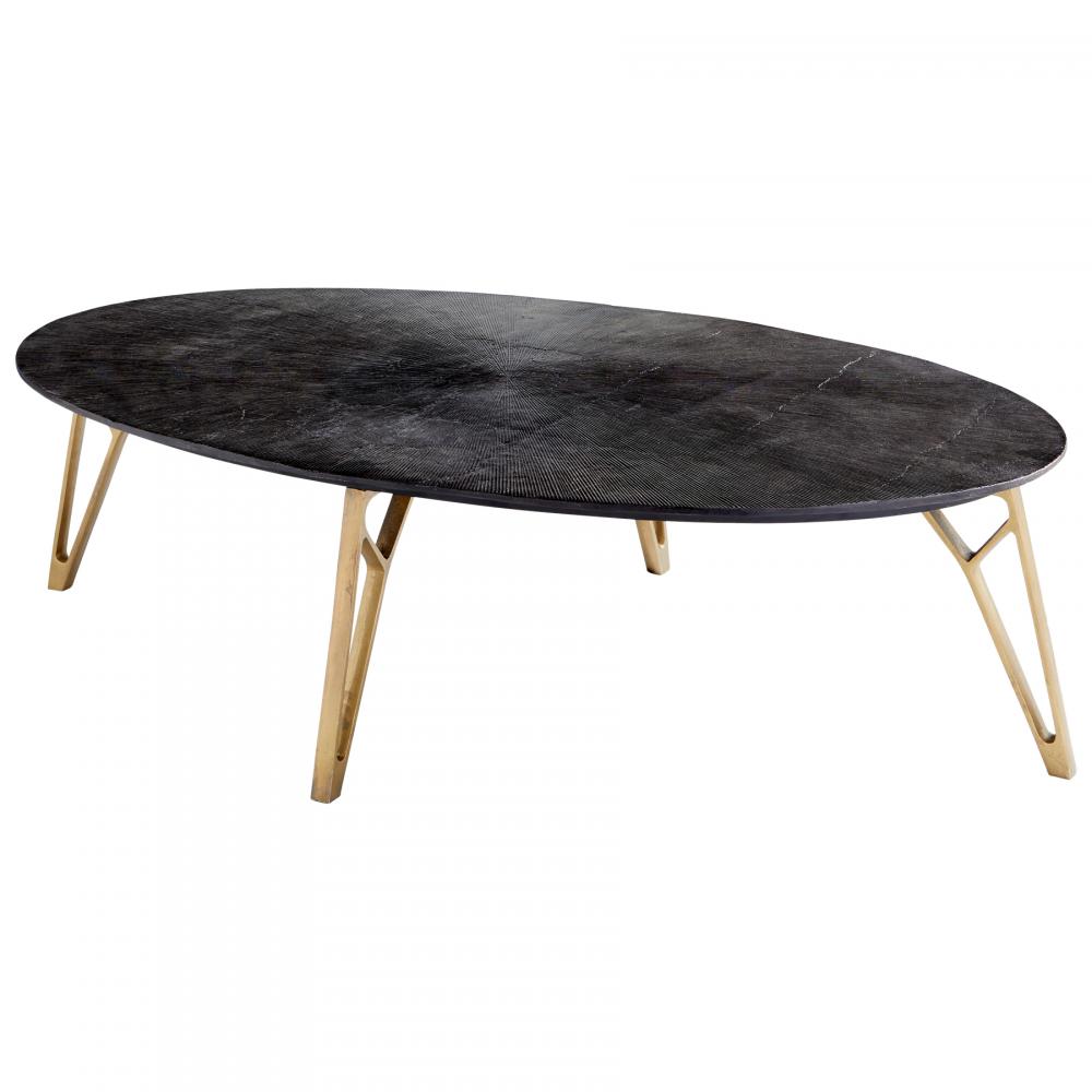 Quartette Cocktail Table Bronze And Brass