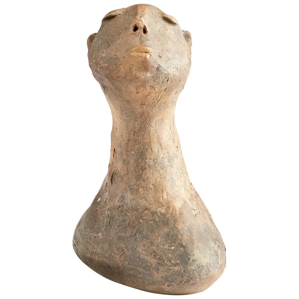 Pensive Java Sculpture Rustic