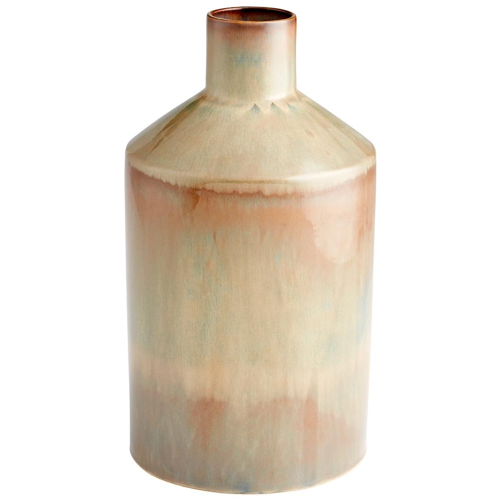 Marbled Dreams Vase Olive Glaze - Medium