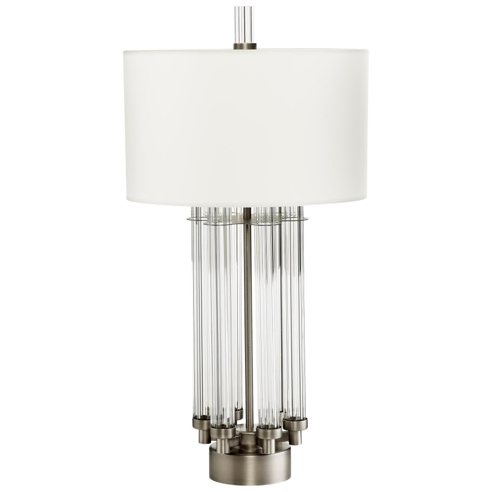 Vidro Lamp Antique Silver