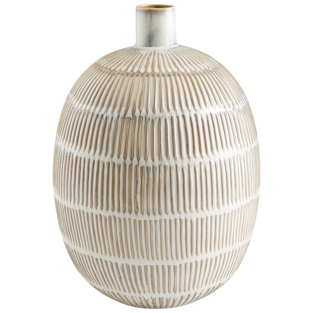 Saxon Vase Oyster Blue - Medium