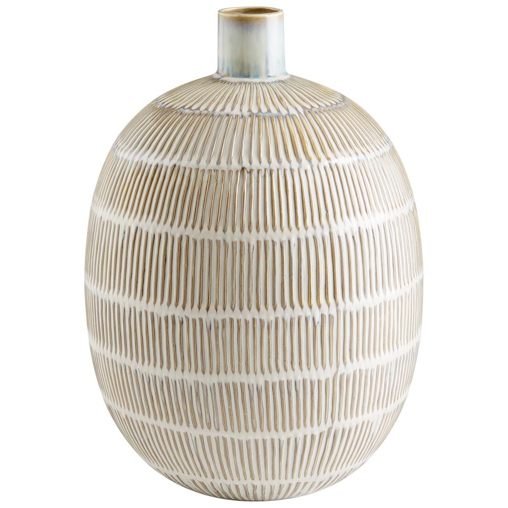 Saxon Vase Oyster Blue - Large