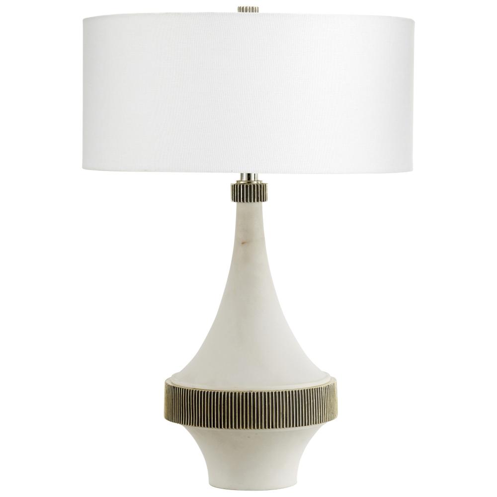 Saratoga Table Lamp Designed by J Kent Martin White