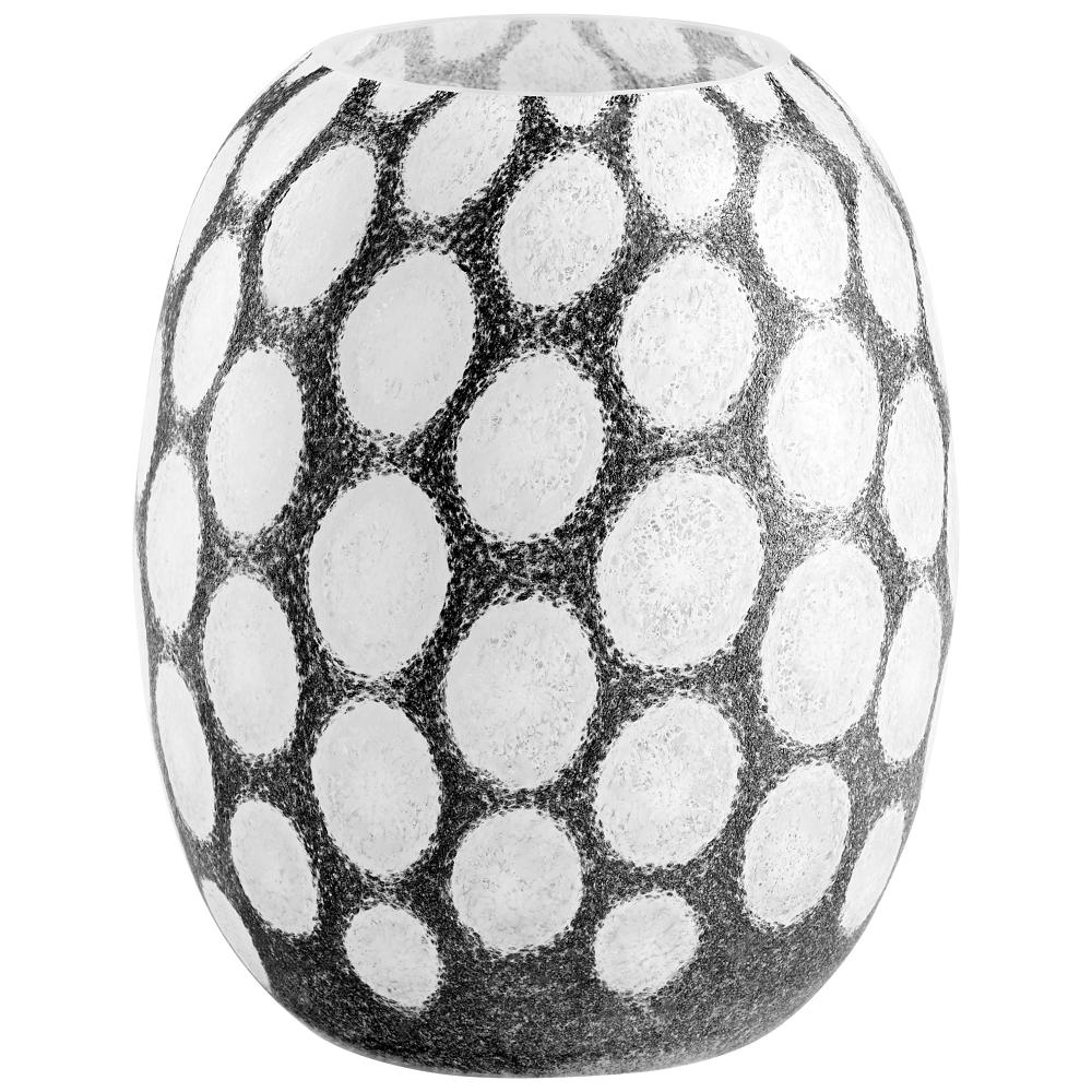Brunson Vase Brown And White - Large