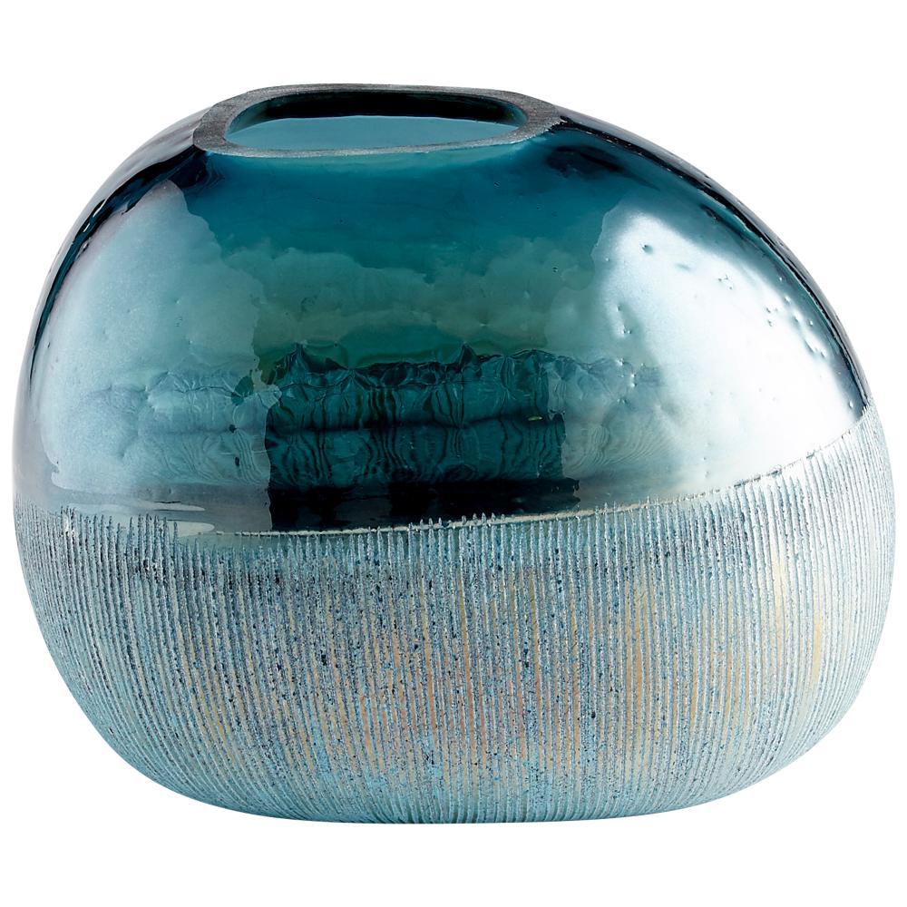 Cape Caspian Vase Blue - Small