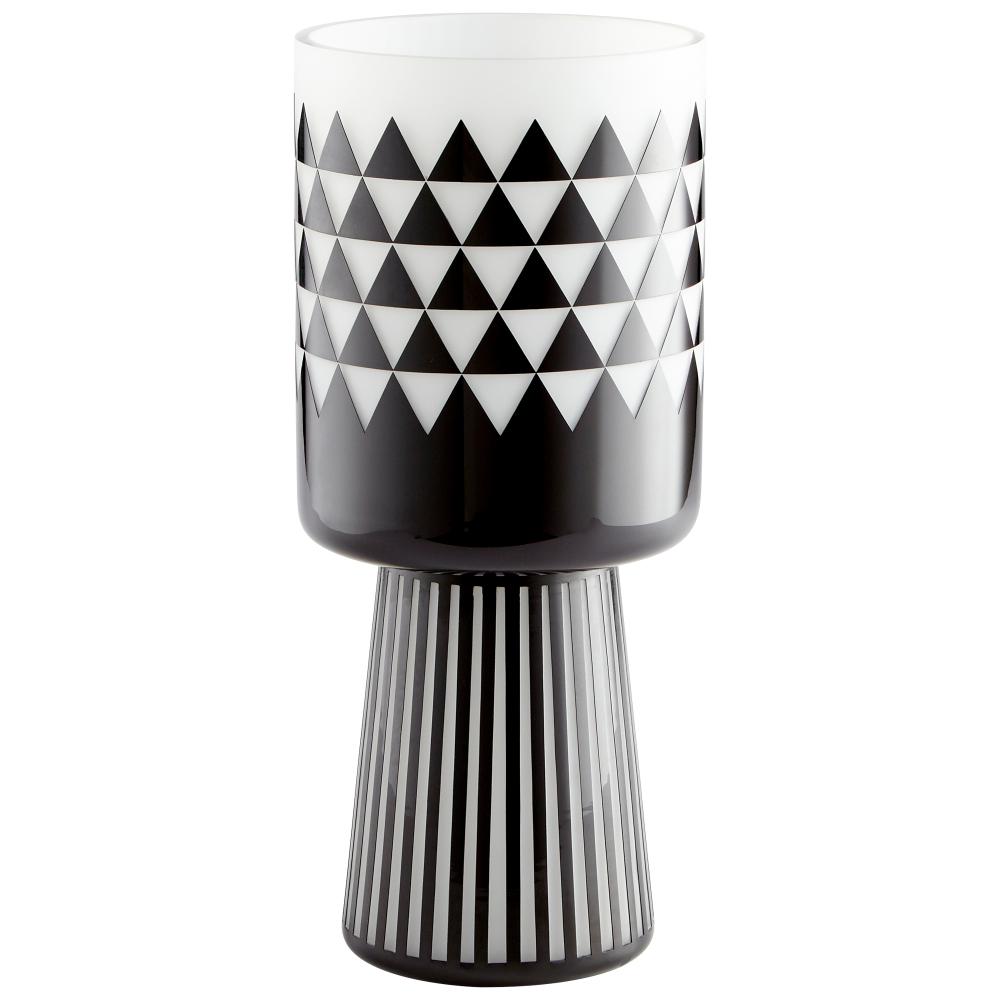 Vector Vase Black And White - Large