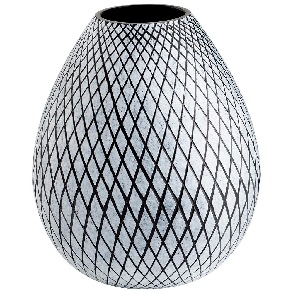 Bozeman Vase Frosted Grey - Medium