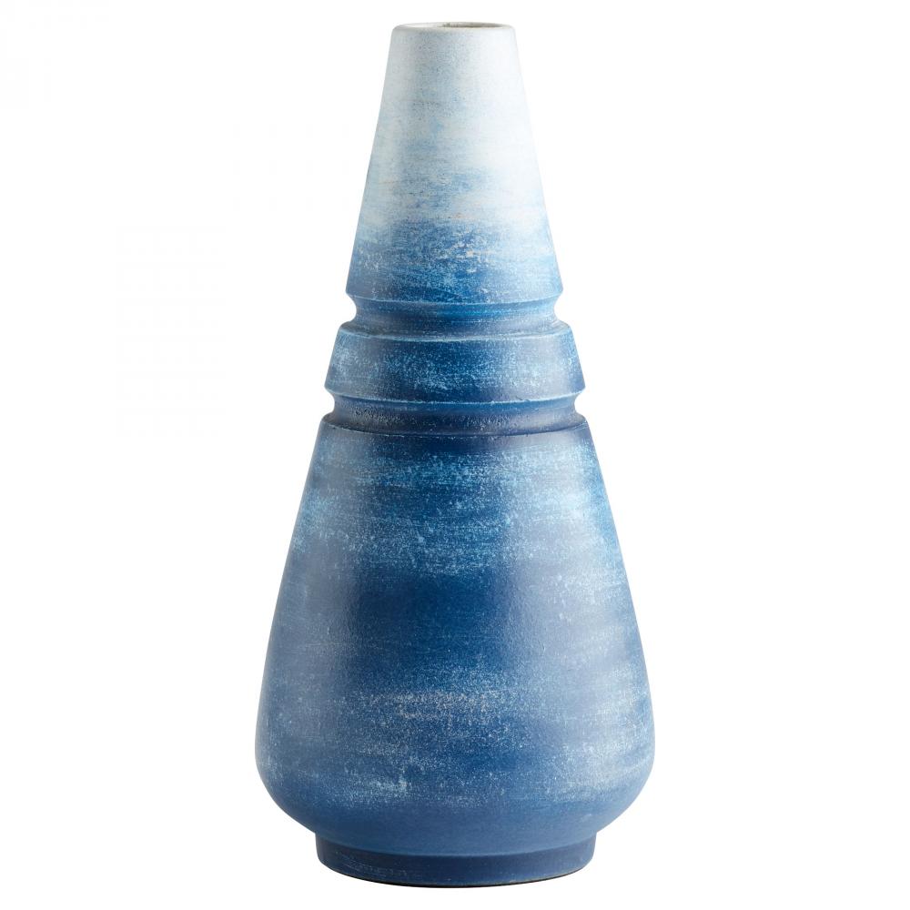 Amarna Vase Designed by J Kent Martin Blue Ombre - Large