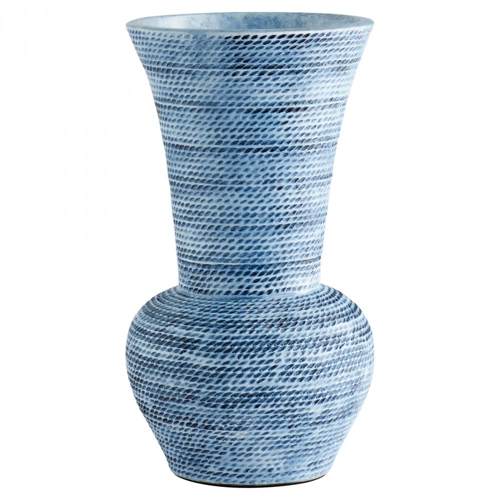 Hopewell Vase Designed by J Kent Martin Blue - Small