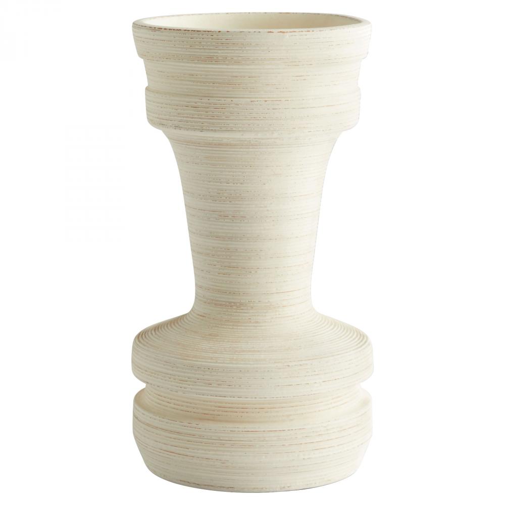 Taras Vase Designed by J Kent Martin White - Medium