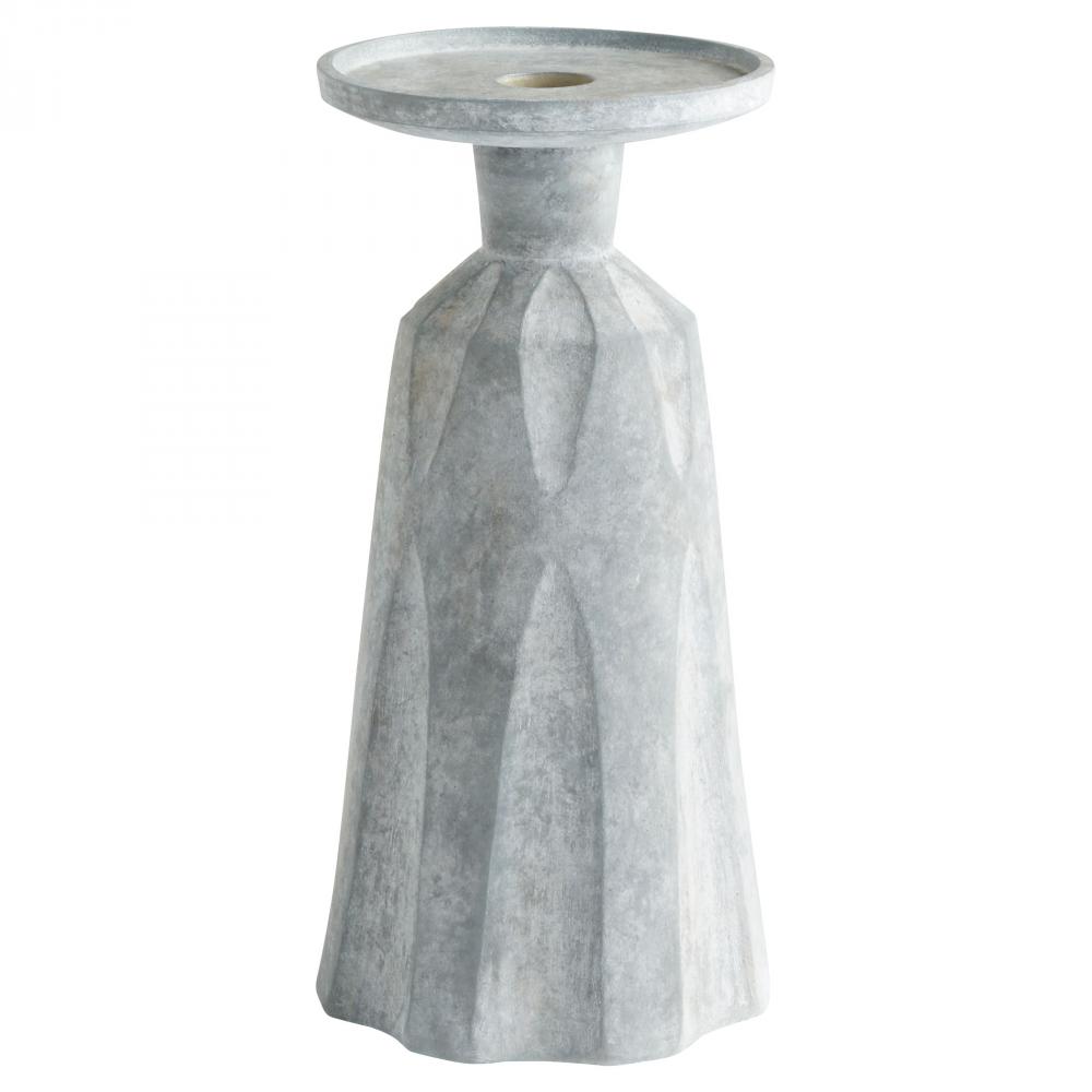 Attalus Candleholder Designed by J Kent Martin Grey - Medium