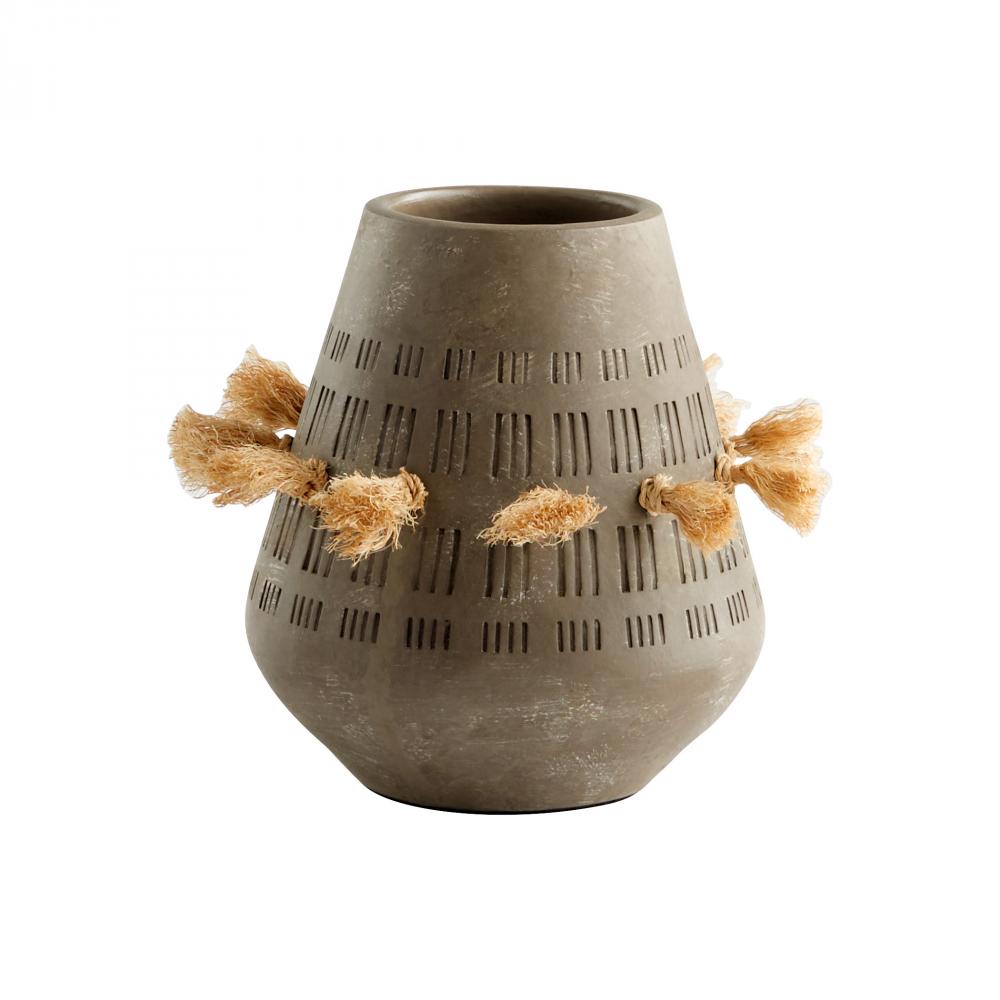 Retting Vase Designed by J Kent Martin Taupe Grey - Small