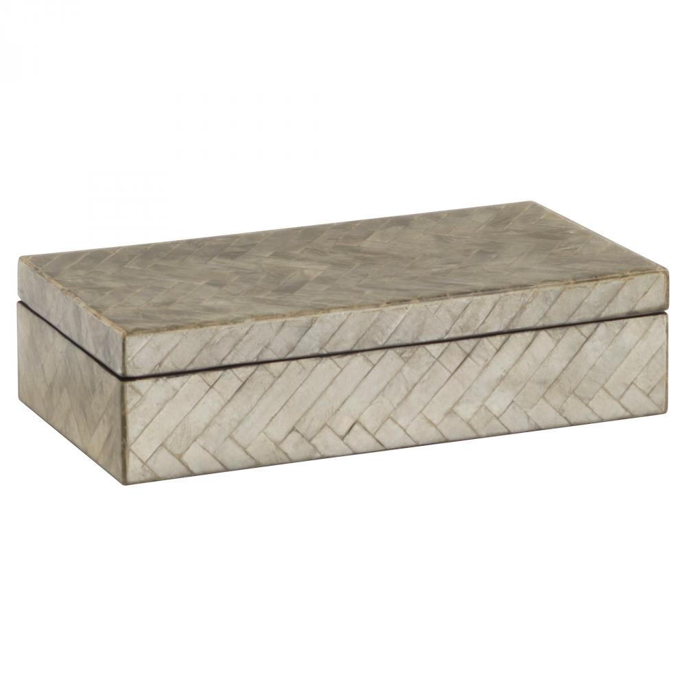 Triton Rectangle Box Designed by J Kent Martin Smoke - Small