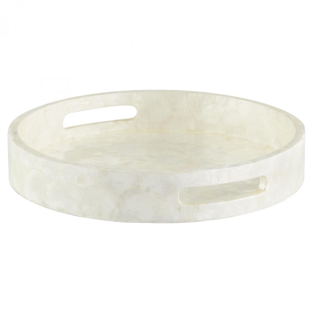 Triton Round Tray Designed by J Kent Martin Pearl - Small