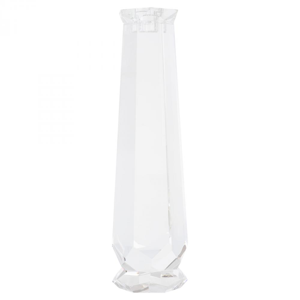 Faceted Candleholder Designed by Thom Filicia Clear - Tall