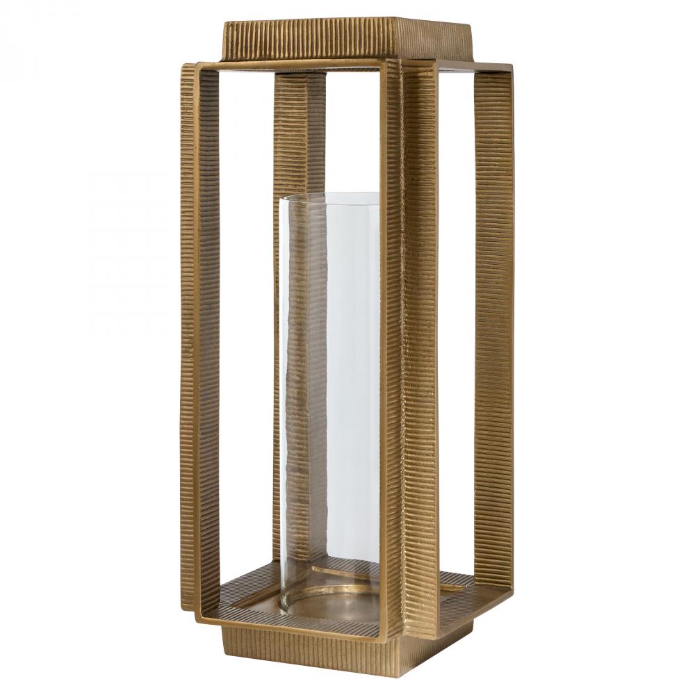 Graycliff Lantern Designed by J Kent Martin Aged Brass - Large