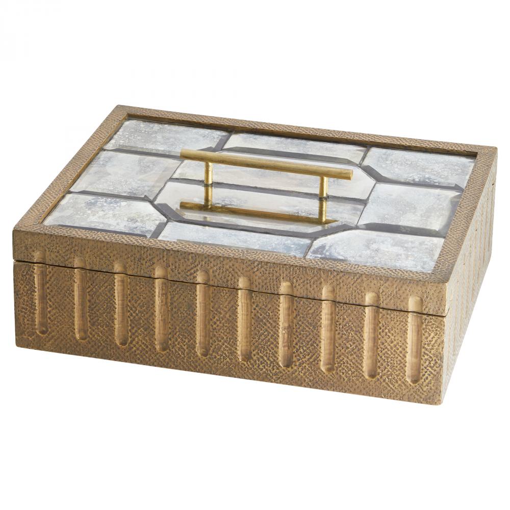 Luxor Box Designed by J Kent Martin Antique Brass