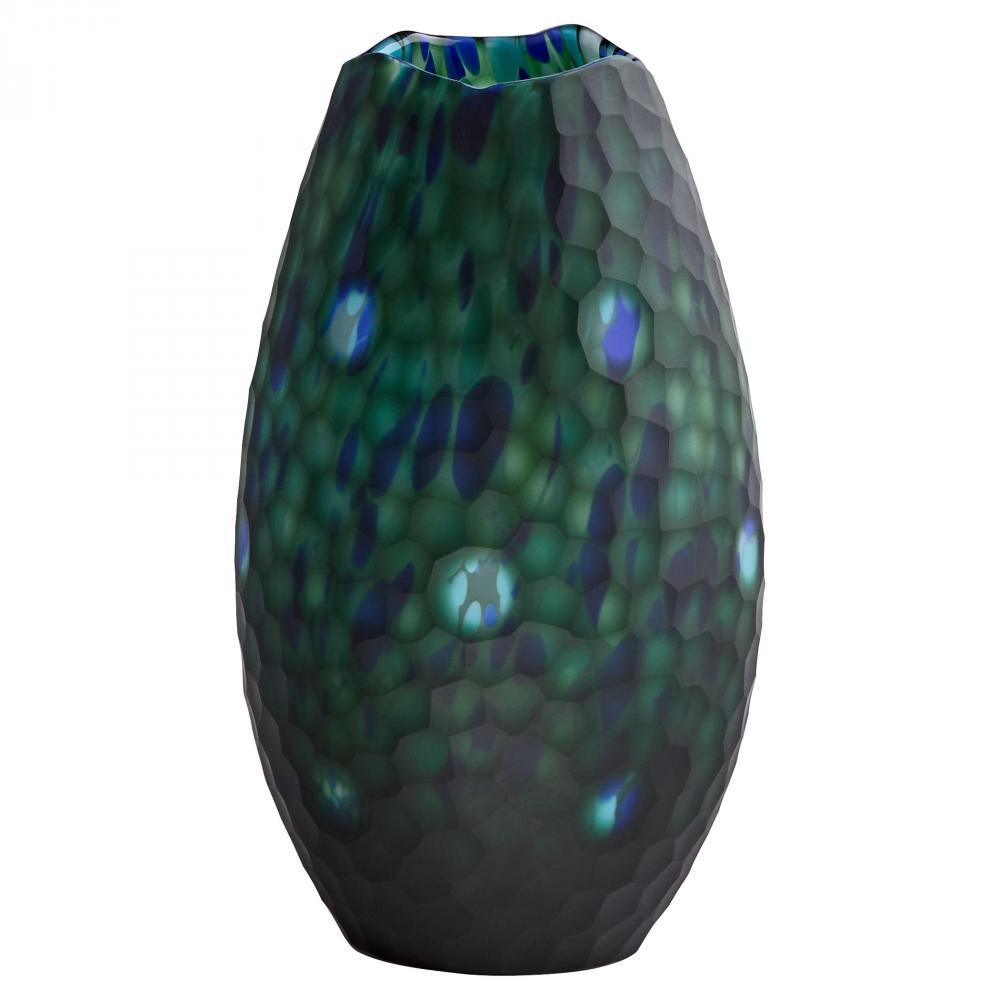 Mykonos Vase Blue Green - Medium
