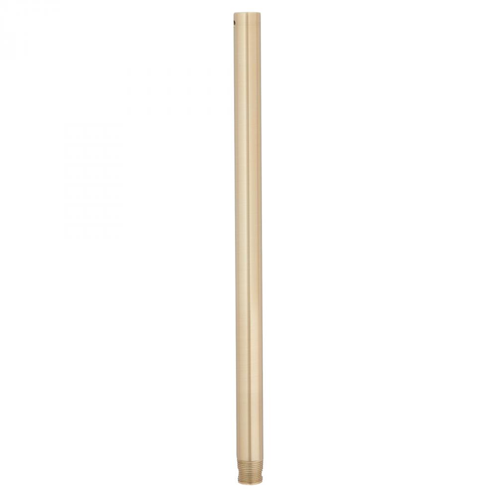 18" Downrod - Aged Brass