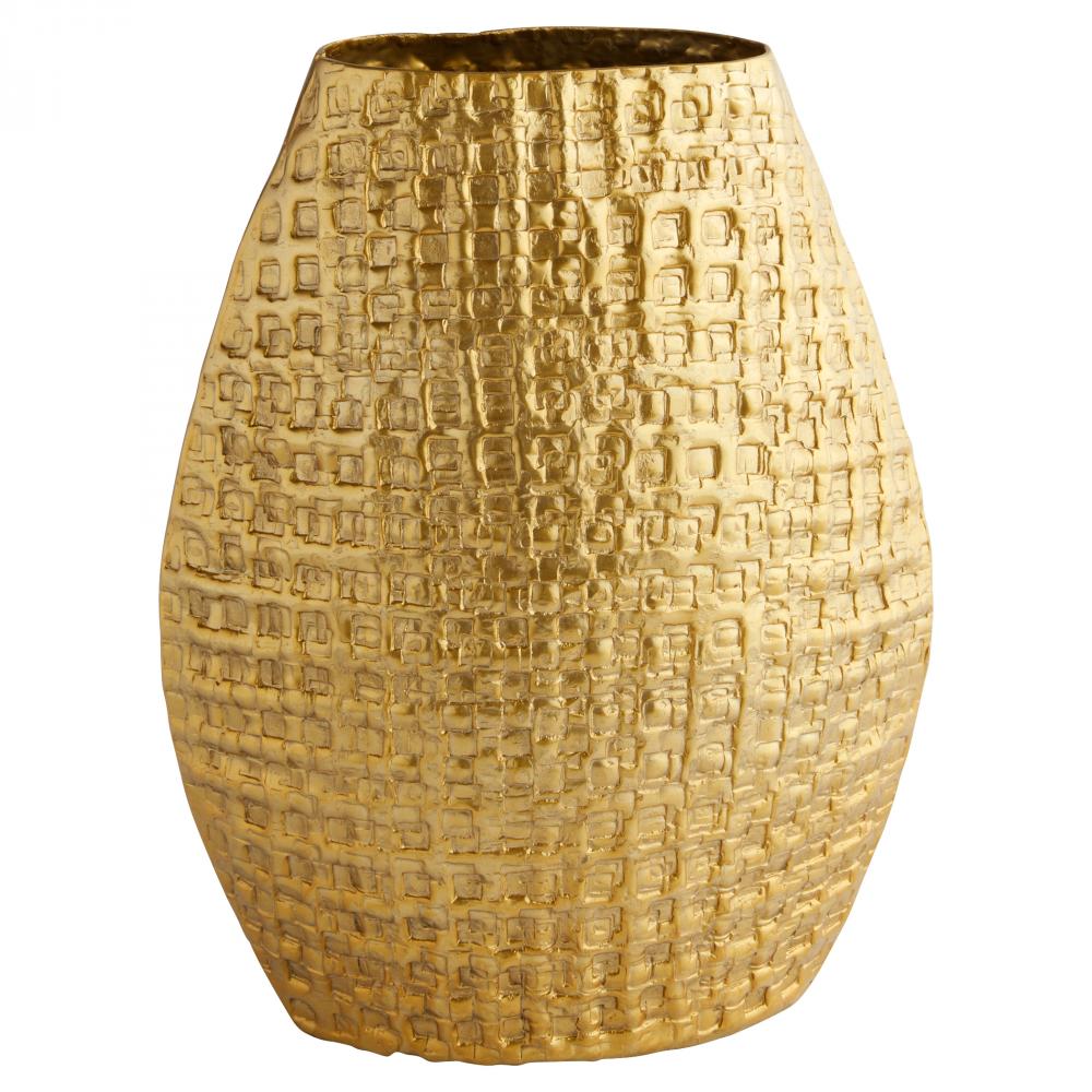 Artemios Vase Gold Oval - Large