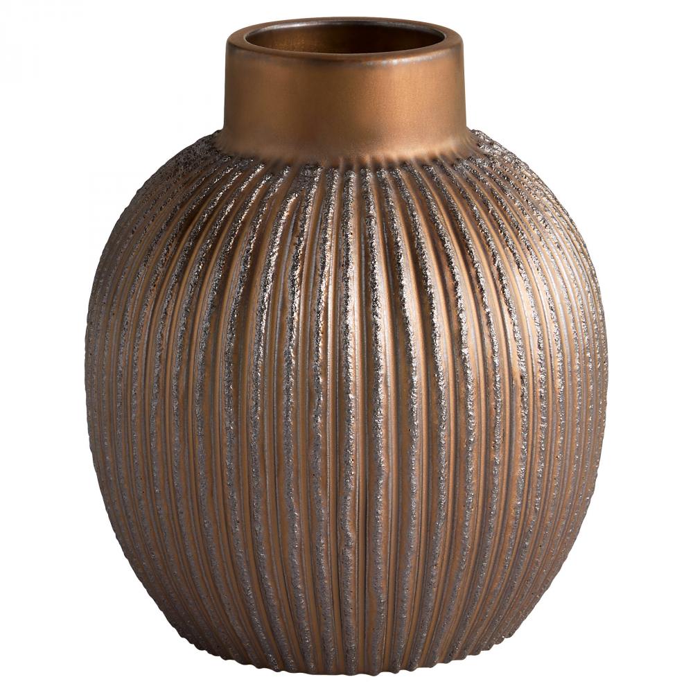 Starship Vase Metallic Bronze - Small