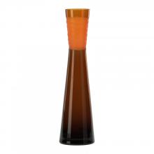 Cyan Designs 00952 - Md. Orng Chiseld Nk Vase