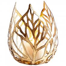 Cyan Designs 09051 - Sunrise Flame Candleholder Antique Gold - Medium
