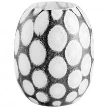 Cyan Designs 11067 - Brunson Vase Brown And White - Small
