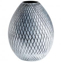 Cyan Designs 11095 - Bozeman Vase Frosted Grey - Large