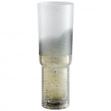Cyan Designs 11098 - Canyonland Vase Clear And Guilded Silver - Tall