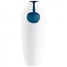 Cyan Designs 11109 - Oracle Vase Blue And White - Large
