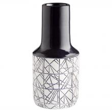 Cyan Designs 11126 - Dark Zenith Vase Blue And White - Large