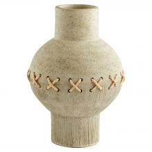 Cyan Designs 11585 - Eratos Vase Designed by J Kent Martin Natural Clay - Small
