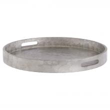 Cyan Designs 11689 - Triton Round Tray Designed by J Kent Martin Smoke - Large