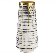 Cyan Designs 11878 - Athenian Vase Beige Black