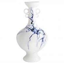 Cyan Designs 11922 - Nola Vase Designed by Seth Vaughn White Blue Black - Tall