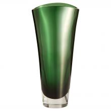 Cyan Designs 12029 - Muzo Vase Emerald Green Clear - Large